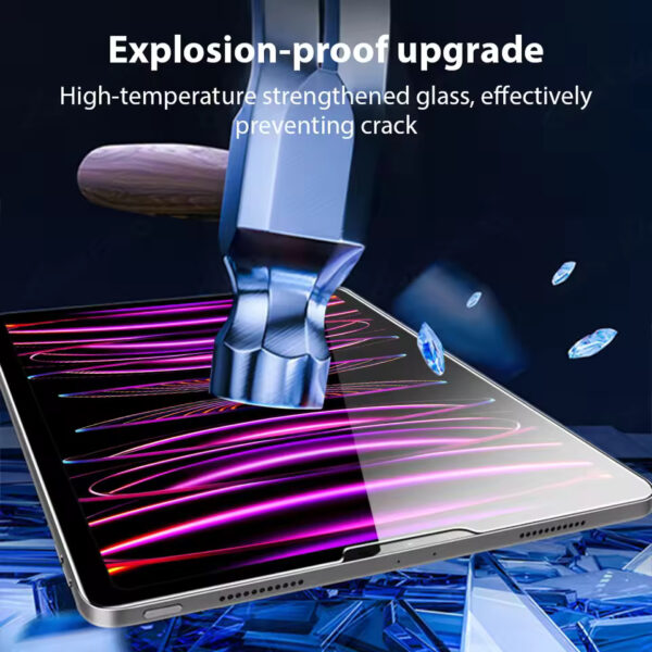Premium Tempered Glass Screen Protector for iPad Pro, Air & Mini – Fits 10.9", 10.2", 9.7" & More | Ultimate Protection