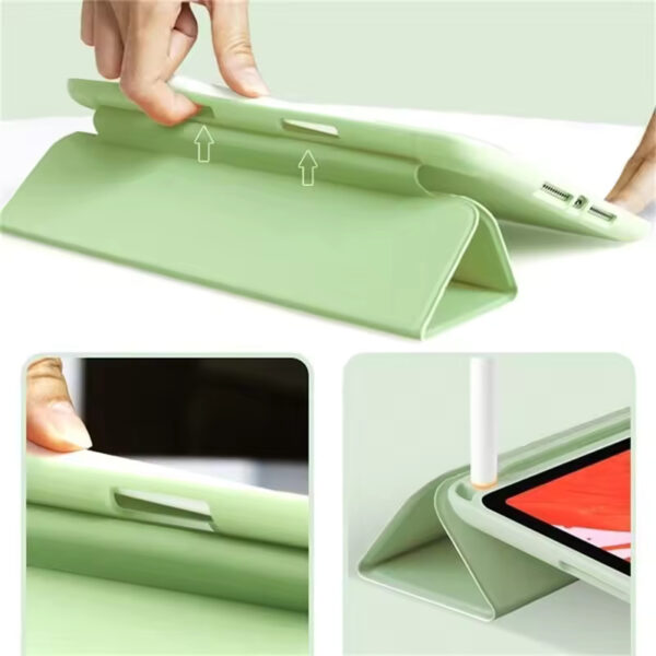 Versatile Case for iPad Pro 11", Air 4, & Mini – Smart Cover for 10.2", 9.7", 10.5" with Pencil Holder | Ultimate Protection & Style!